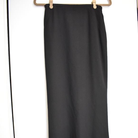 ESCADA Full Length Wool Skirt NWOT - Picture 1 of 8